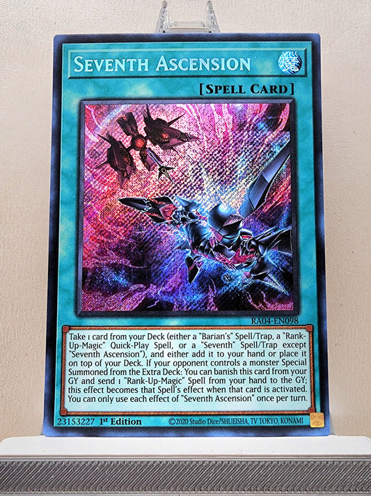 Yugioh! 1x Seventh Ascension (RA04 - Secret Rare) 1st Edition