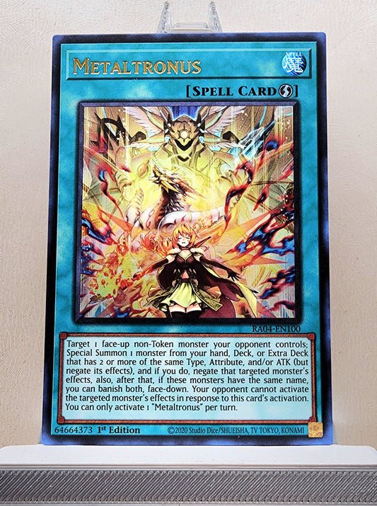 Yugioh! 1x Metaltronus (RA04 - Ultra Rare) 1st Edition