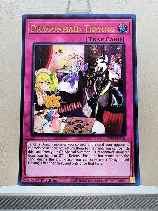 Yugioh! 1x Dragonmaid Tidying (RA04 - Ultra Rare) 1st Edition