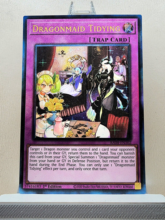 Yugioh! 1x Dragonmaid Tidying (RA04 - Prismatic Ultimate Rare) 1st Edition