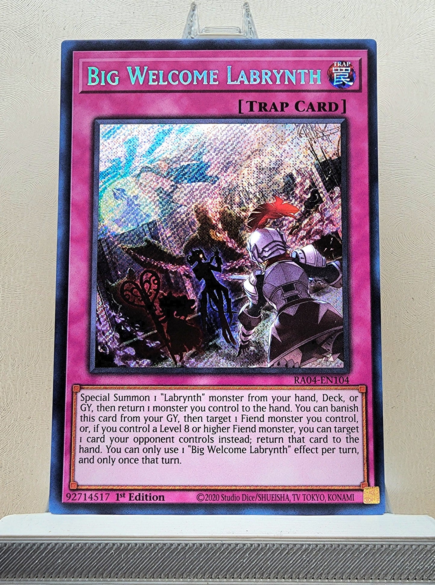 Yugioh! 1x Big Welcome Labrynth (RA04 - Secret Rare) 1st Edition