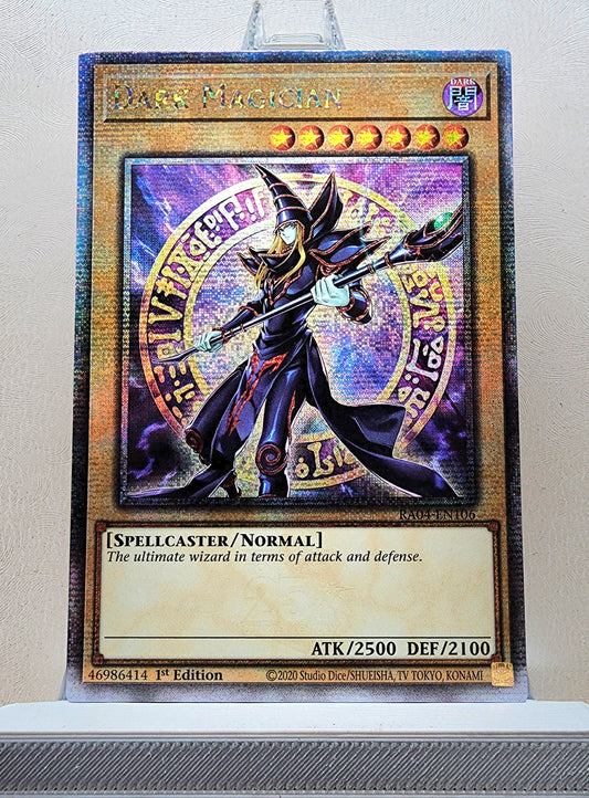 Yugioh! 1x Dark Magician 8th Art (RA04 - Quarter Century Secret Rare) 1st Edition