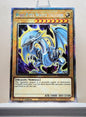 Yugioh! 1x Blue-Eyes White Dragon 7th Art (RA04 - Platinum Secret Rare) 1st Edition