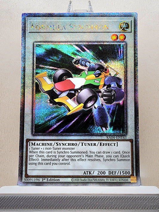 Yugioh! 1x Formula Synchron (RA04 - Quarter Century Secret Rare) 1st Edition