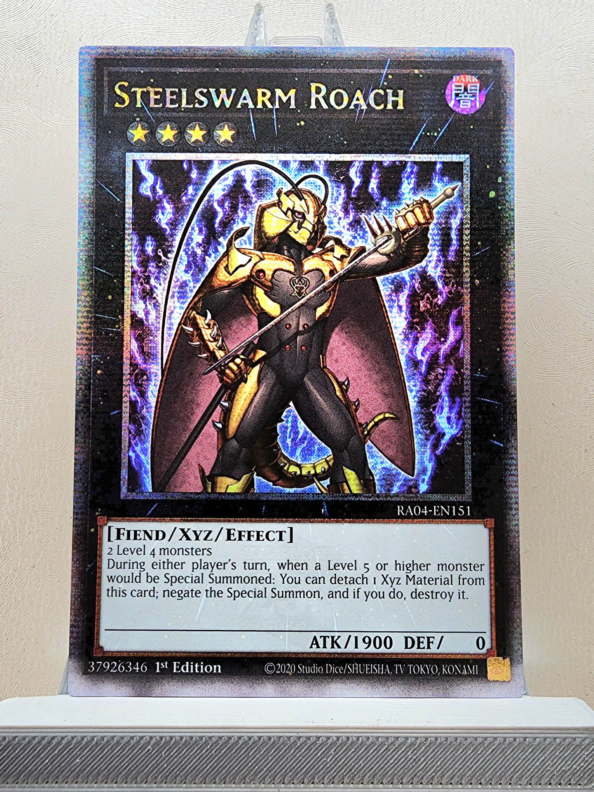 steelswarm deck yugioh Yu-Gi-Oh! - Hidden Arsenal 5 - Invasion This is of the Rare rarity. Steelswarm Sting Yu-Gi-Oh! Master