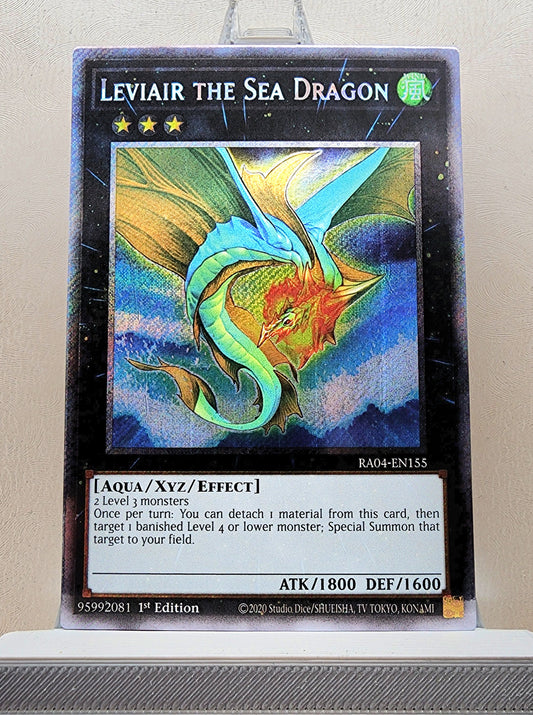 Yugioh! 1x Leviair the Sea Dragon (RA04 - Platinum Secret Rare) 1st Edition