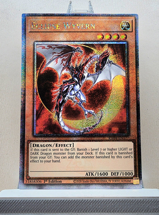 Yugioh! 1x Eclipse Wyvern (RA04 - Quarter Century Secret Rare) 1st Edition