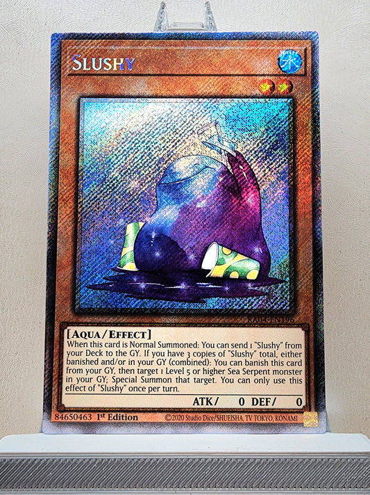 Yugioh! 1x Slushy (RA04 - Platinum Secret Rare) 1st Edition