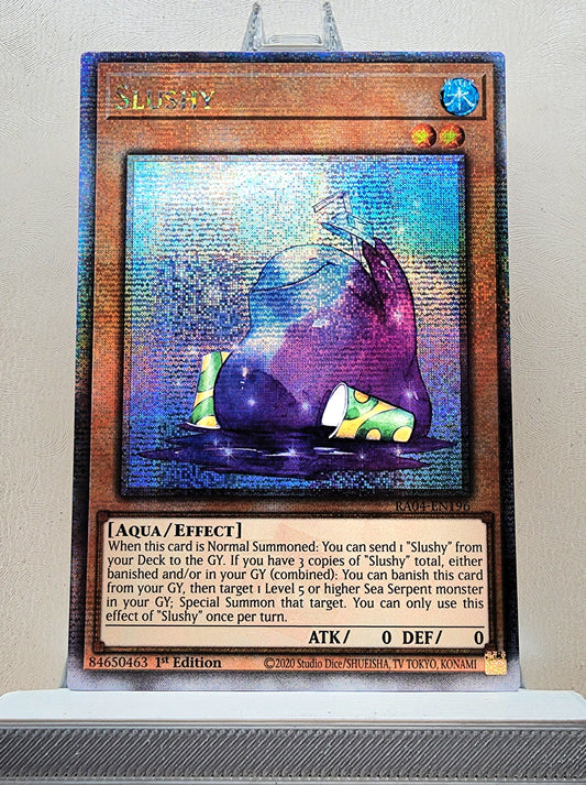 Yugioh! 1x Slushy (RA04 - Quarter Century Secret Rare) 1st Edition