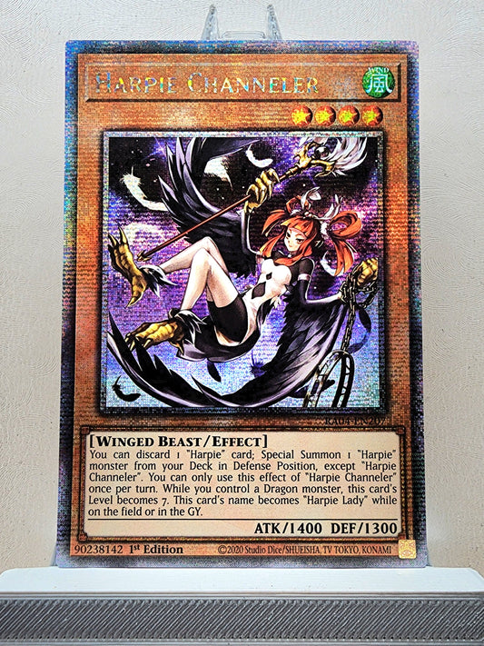 Yugioh! 1x Harpie Channeler (RA04 - Quarter Century Secret Rare) 1st Edition