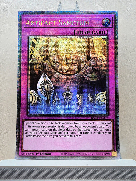 Yugioh! 1x Artifact Sanctum (RA04 - Quarter Century Secret Rare) 1st Edition