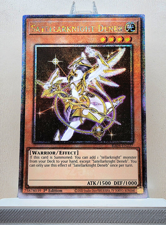 Yugioh! 1x Satellarknight Deneb (RA04 - Quarter Century Secret Rare) 1st Edition