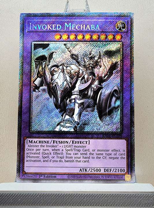 Yugioh! 1x Invoked Mechaba (RA04 - Platinum Secret Rare) 1st Edition