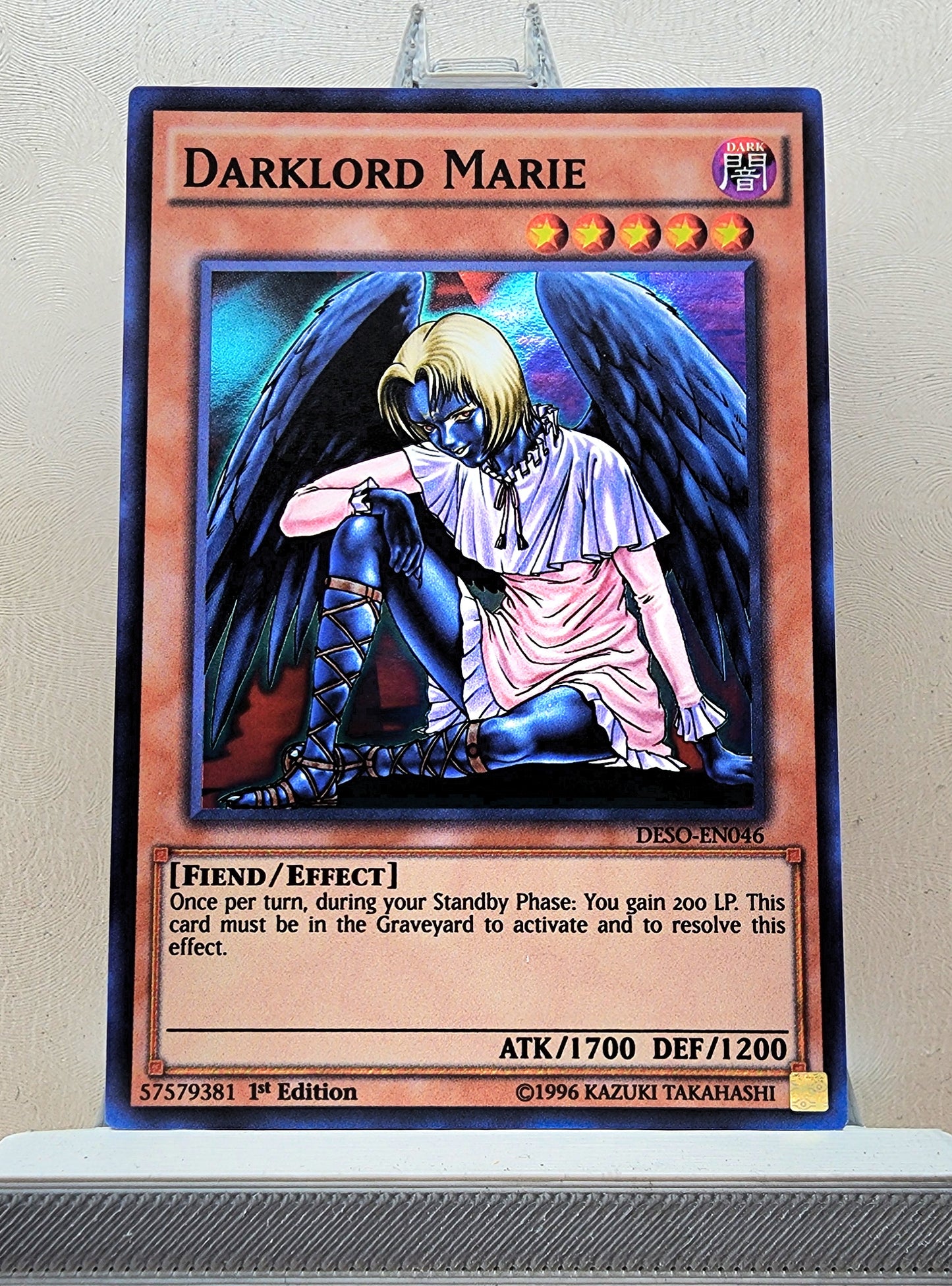 Yugioh! 1x Darklord Marie (DESO - Super Rare) 1st Edition
