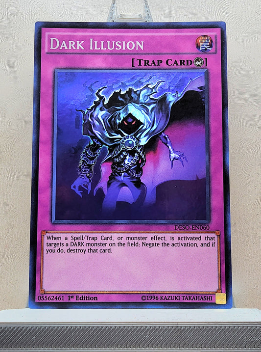 Yugioh! 1x Dark Illusion (DESO - Super Rare) 1st Edition