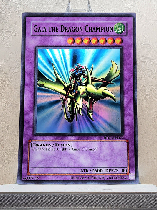 Yugioh! 1x Gaia the Dragon Champion (RP01 - Super Rare) Unli Edition