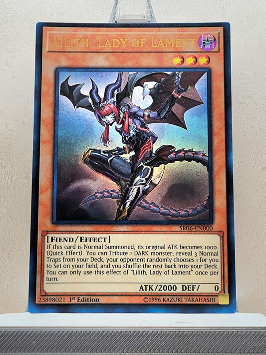 Yugioh! 1x Lilith, Lady of Lament (SR06 - Ultra Rare) 1st Edition