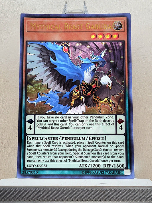 Yugioh! 1x Mythical Beast Garuda (EXFO - Ultra Rare) Unli Edition
