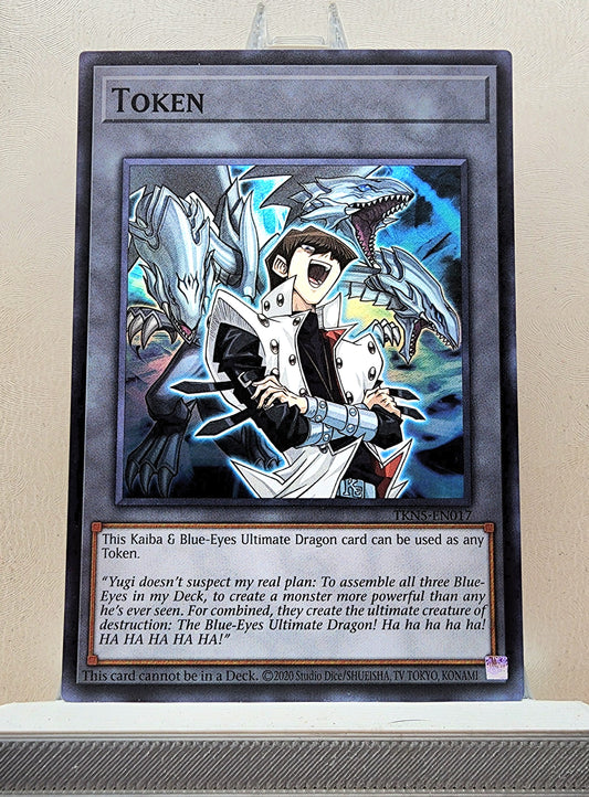 Yugioh! 1x Kaiba & Blue Eyes Ultimate Dragon Token (TKN5 - Super Rare) Unli Edition