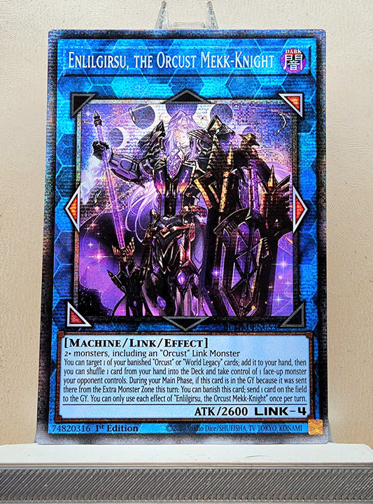 Yugioh! 1x Enlilgirsu, the Orcust Mekk-Knight (BLMM - Starlight Rare) 1st Edition