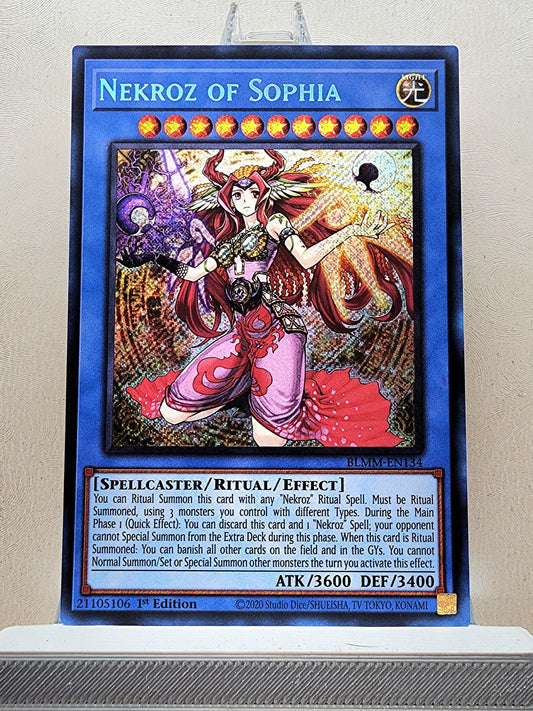 Yugioh! 1x Nekroz of Sophia (BLMM - Secret Rare) 1st Edition