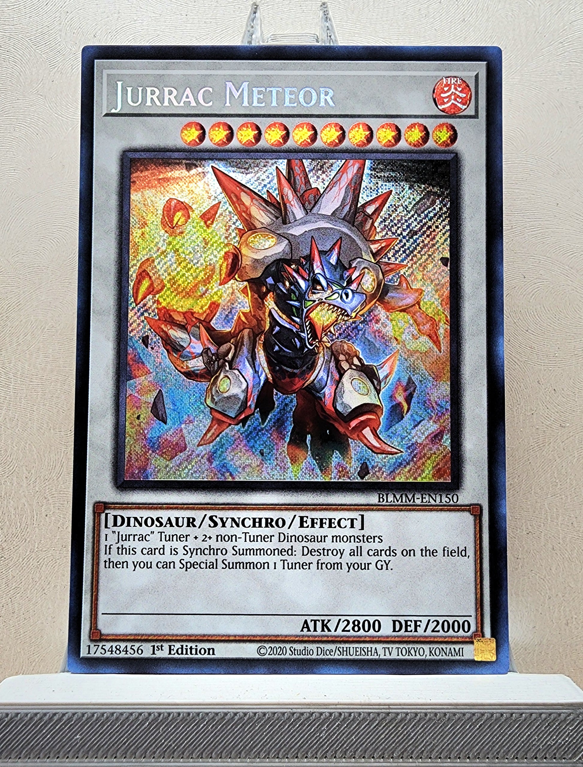 Yugioh! 1x Jurrac Meteor Alt Art (BLMM