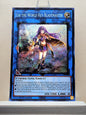 Yugioh! 1x Lib the World Key Blademaster (BLMM - Secret Rare) 1st Edition