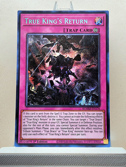 Yugioh! 1x True King's Return (BLMM - Secret Rare) 1st Edition