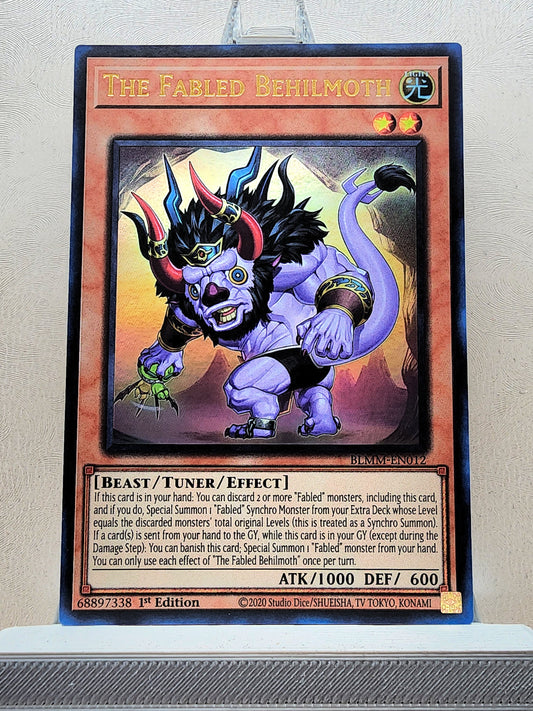 Yugioh! 1x The Fabled Behilmoth (BLMM - Ultra Rare) 1st Edition