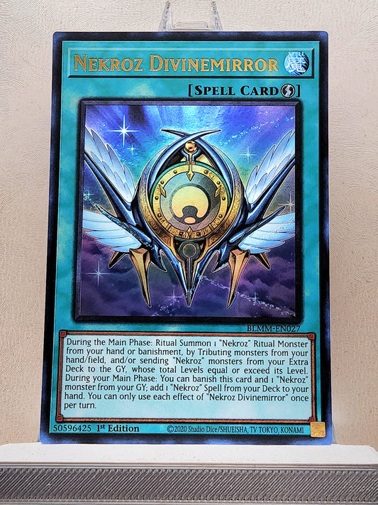 Yugioh! 1x Nekroz Divinemirror (BLMM - Ultra Rare) 1st Edition