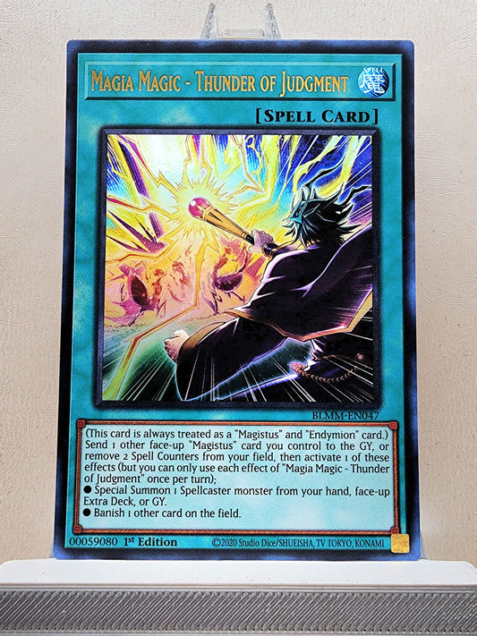 Yugioh! 1x Magia Magic - Thunder of Judgment (BLMM - Ultra Rare) 1st Edition