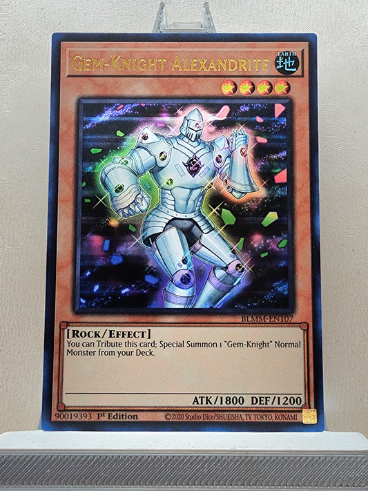 Yugioh! 1x Gem-Knight Alexandrite (BLMM - Ultra Rare) 1st Edition