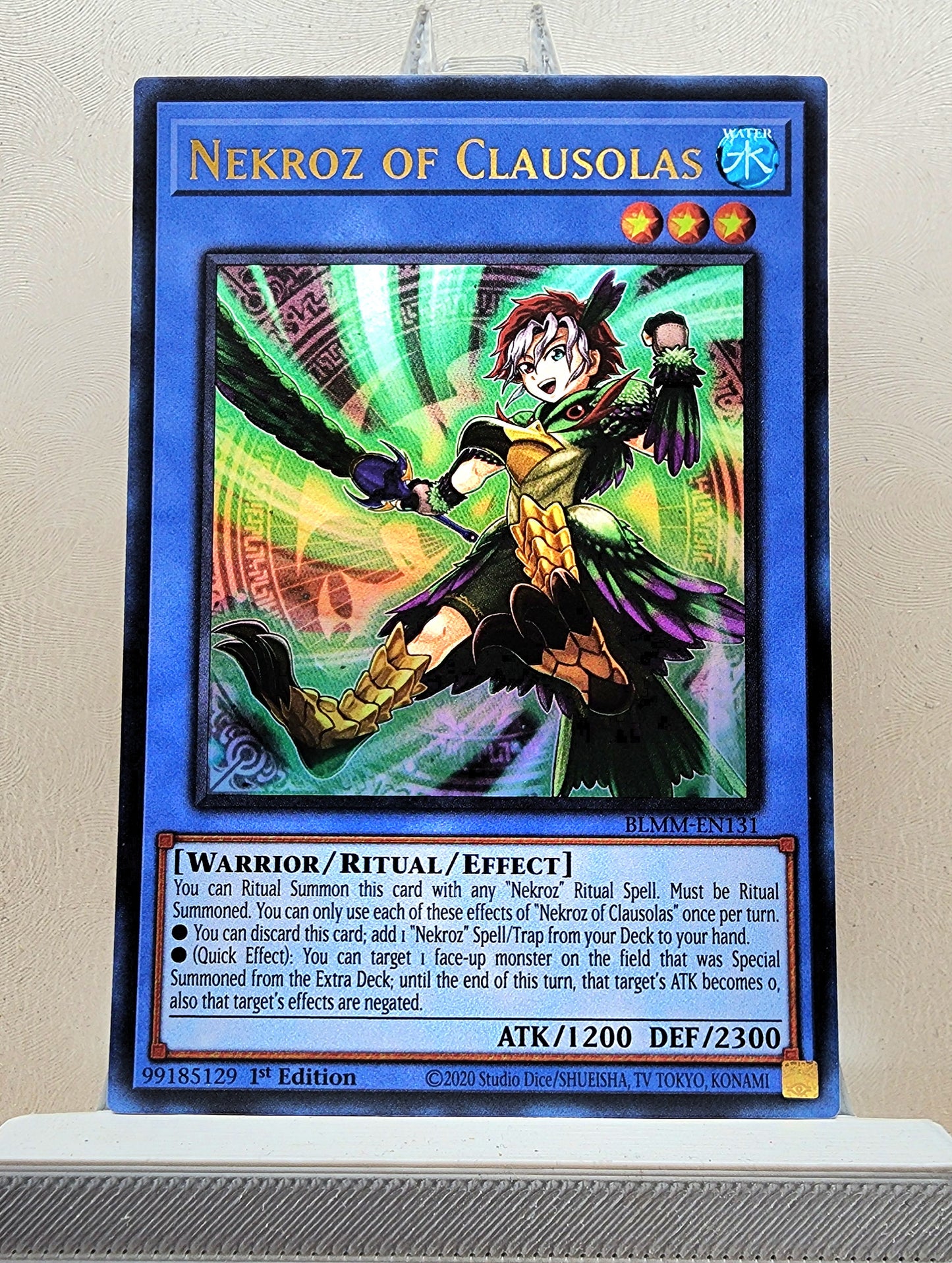 Yugioh! 1x Nekroz of Clausolas (BLMM - Ultra Rare) 1st Edition