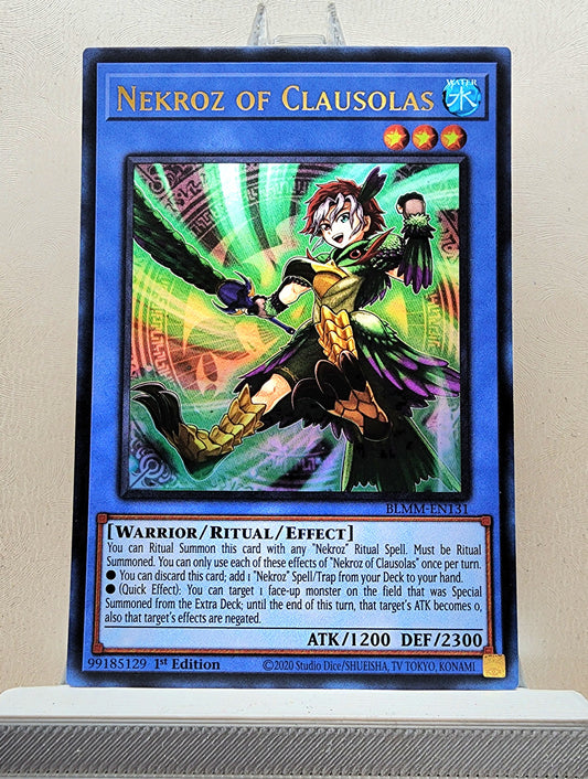 Yugioh! 1x Nekroz of Clausolas (BLMM - Ultra Rare) 1st Edition