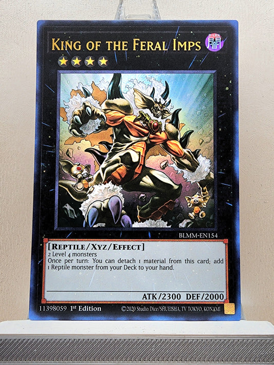 Yugioh! 1x King of the Feral Imps (BLMM - Ultra Rare) 1st Edition