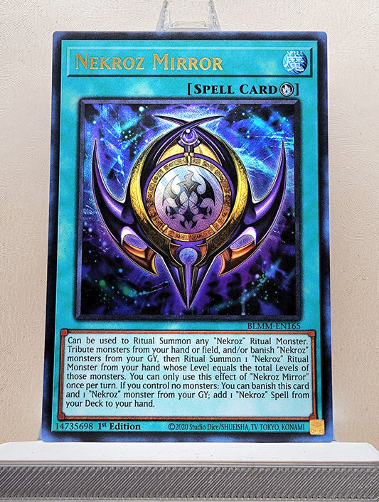 Yugioh! 1x Nekroz Mirror (BLMM - Ultra Rare) 1st Edition