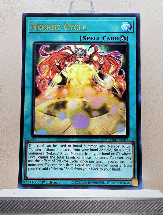 Yugioh! 1x Nekroz Cycle (BLMM - Ultra Rare) 1st Edition