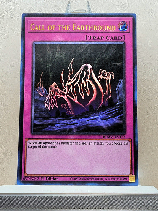 Yugioh! 1x Call of the Earthbound (BLMM - Ultra Rare) 1st Edition