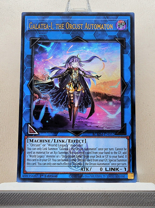 Yugioh! 1x Galatea-I, the Orcust Automaton (BLMM - Emblazoned Ultra Rare) 1st Edition