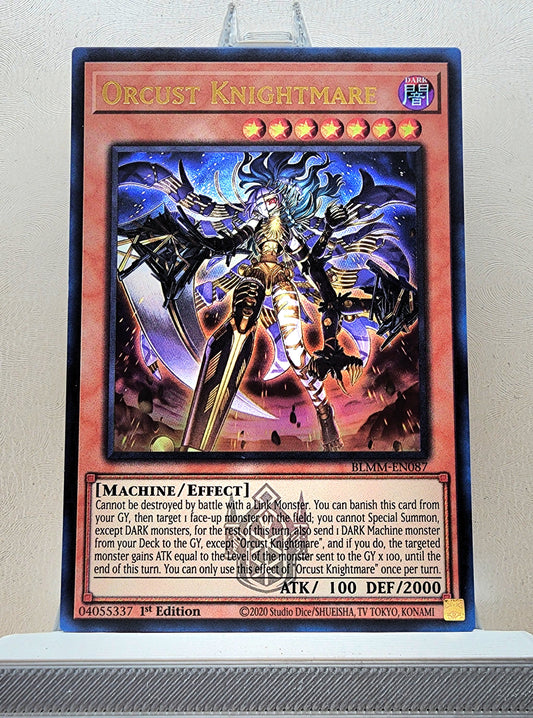 Yugioh! 1x Orcust Knightmare (BLMM - Emblazoned Ultra Rare) 1st Edition