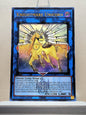 Yugioh! 1x Knightmare Unicorn (BLMM - Emblazoned Ultra Rare) 1st Edition