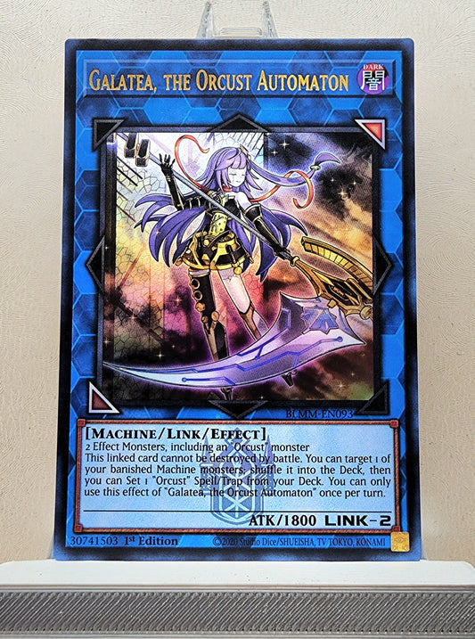 Yugioh! 1x Galatea, the Orcust Automaton (BLMM - Emblazoned Ultra Rare) 1st Edition