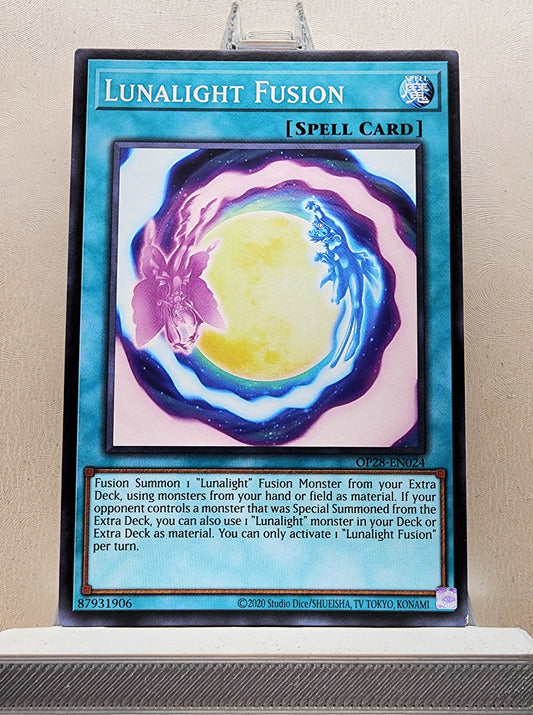 Yugioh! 1x Lunalight Fusion (OP28 - Common) Unli Edition