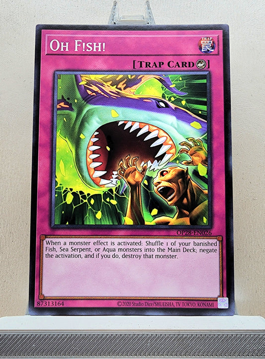 Yugioh! 1x Oh F!sh! (OP28 - Common) Unli Edition