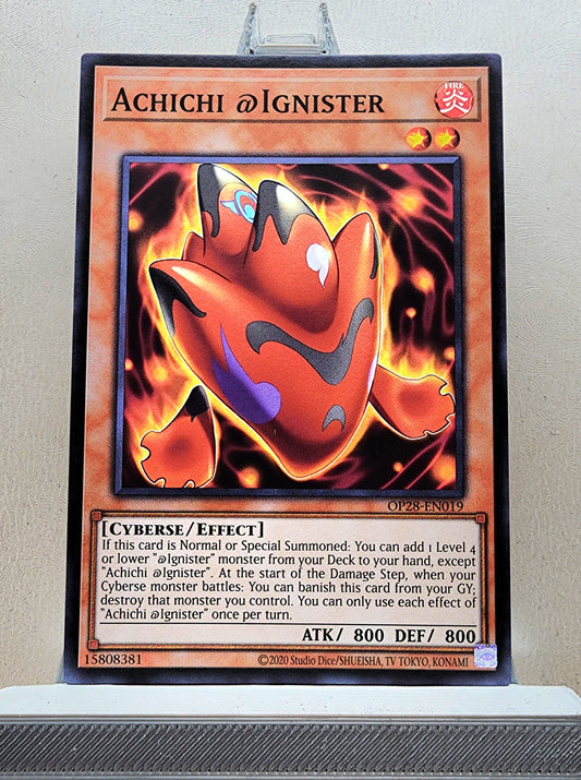 Yugioh! 1x Achichi @Ignister (OP28 - Common) Unli Edition