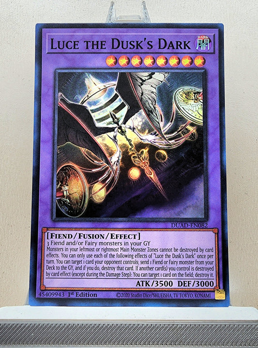Yugioh! 1x Luce the Dusk's Dark (DUAD - Super Rare) 1st Edition