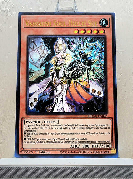 Yugioh! 1x Vanquish Soul Hollie Sue (DUAD - Ultra Rare) 1st Edition
