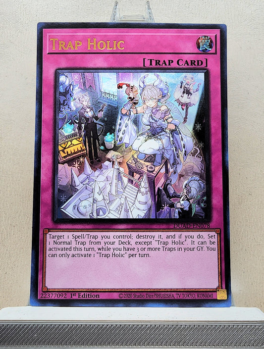 Yugioh! 1x Trap Holic (DUAD - Ultra Rare) 1st Edition