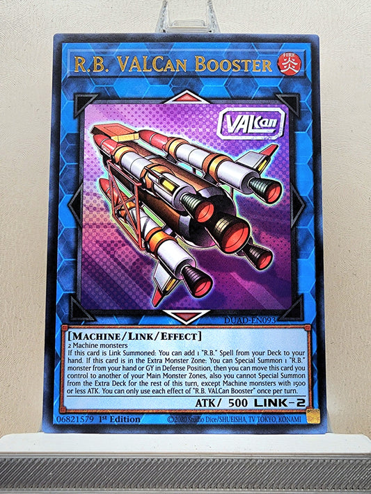 Yugioh! 1x R.B. VALCan Booster (DUAD - Ultra Rare) 1st Edition