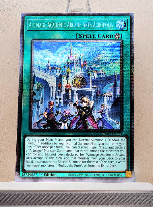 Yugioh! 1x Artmage Academic Arcane Arts Acropolis (DUAD - Starlight Rare) 1st Edition
